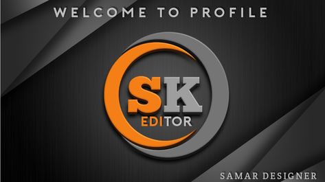 Sk Editing Logo, Sk Logo Design, Sk Photo Editing Logo, Logo Sk, Sk Logo, Feeling Photos, Love Feeling Photos, Gaming Profile Pictures, Cover Dp