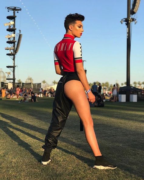 Coachella James Charles Coachella Outfit, James Charles Coachella, Charles Meme, Cochella Outfits, Charles James, Coachella Outfit, James Charles, Kochi, Festival Fashion