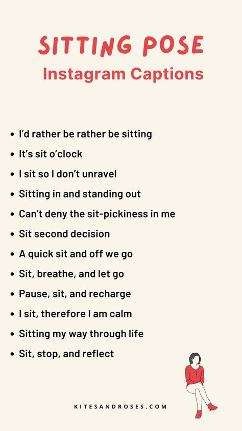 Looking for sitting pose captions? Here are the quotes and sayings that reflect poise and serenity. Caption For Looking Back Pose, Sitting Pose Captions For Instagram, Captions For Sitting Pose, Sitting Captions Instagram, Sitting Captions, Pose Captions, Sit Quotes, Citations Bio Instagram, Pose Quotes