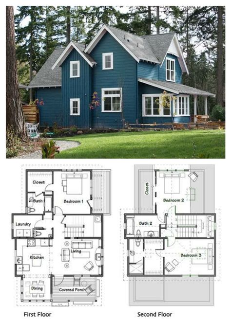 Blue Suburban House Floor Plan, Cute House Blueprint, Swedish House Floor Plan, Sims 4 Floorplan 20x15, Floor Plans Suburban, Cute Floor Plans, 90s House Floor Plan, Cozy Floor Plans, Suburban Floor Plans