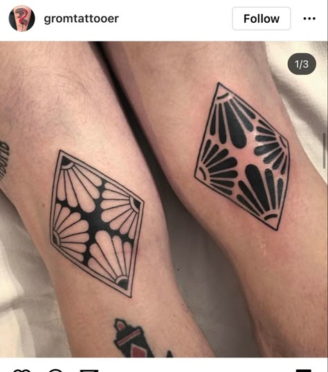 Annabelle Tattoo, Symmetric Tattoo, Symmetrical Shoulder Tattoo, Symmetry Tattoo, Symetric Tattoo, Over Knee Tattoo, Fairytale Tattoo, Sister Matching Tattoos, Tile Tattoo