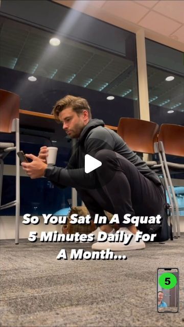 Squat University on Instagram: "How often do you sit in a deep squat during your day? This is a lesson I first learned from Kelly Starrett of @thereadystate many years ago!
.
Shout out @themovementjourney for the opening stitched video! Music mash up by bearamic_hieutran/TT" Brushing Your Teeth, Deep Squat, During The Day, At The Airport, Brushing, Shout Out, The Next, University, Music