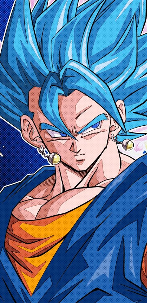 Gogeta And Vegito Drawing, Vegito Drawing, Vegito Wallpapers, Gogeta Drawing, Vegito And Gogeta, Vegito Manga, Gogeta Wallpaper, Gogeta Ssj Blue, Dragon Ball Z Iphone Wallpaper