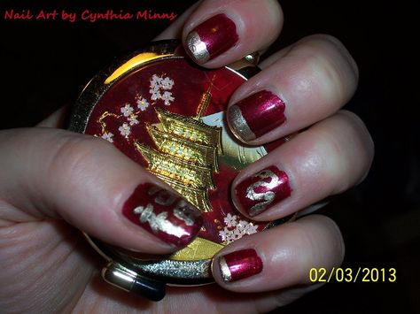 Chinese New Year - Snake Chinese New Year, Class Ring, Nail Designs, Nail Art, Nails, Art, Nail Arts