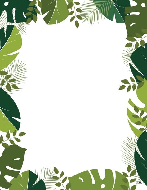 Choose from 30 unique leaf borders perfect for stationery, notes, to-do lists, and so many other cute fall uses. 100% FREE. Print from home! Boarders Designs For Projects Printable, Forest Border Design, Leaves Border Design, Free Printable Borders, Leaf Border Design, Boarders Designs, Printable Borders, Boarders Designs For Projects, Cutout Art