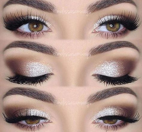 makeup Wedding Hairstyles And Makeup, Mekap Mata, Makeup Tip, Formal Makeup, Smink Inspiration, Beauty Make-up, Makijaż Smokey Eye, Wedding Nails Design, Makeup Hacks