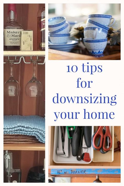 Downsizing your home, whether by choice or necessity, can be a daunting task. Having recently gone through this process, I'm sharing 9 downsizing tips that worked for us. Declutter Basement, Downsize Your Home, Downsizing Your Home, How To Downsize, Downsizing Tips, Decluttering Inspiration, Declutter Home, Declutter Challenge, Simple Lifestyle