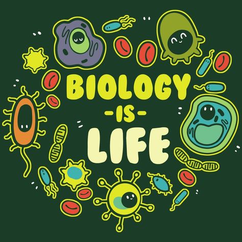 General Biology Background, Cute Biology Wallpaper, Learning Biology, Biology Drawing, Bio Aesthetic, Biology Poster, Science Drawing, General Biology, Science Doodles