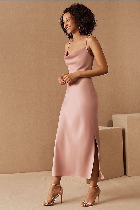 Light Pink Bridesmaid Dresses, Spring Bridesmaid Dresses, Blush Pink Bridesmaids, Dusty Pink Dresses, Charmeuse Dress, Dusty Rose Bridesmaid Dresses, Pink Satin Dress, Rose Bridesmaid Dresses, Blush Bridesmaids