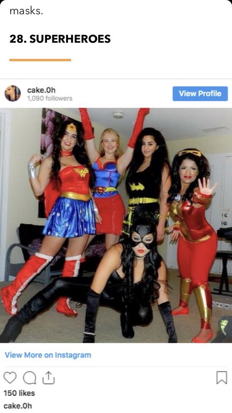 4 People Halloween Costumes, Disfraces Ideas, Girl Group Halloween Costumes, Diy Group Halloween Costumes, Best Group Halloween Costumes, Carnaval Outfit, Cute Group Halloween Costumes, Carnaval Costume, Bff Halloween Costumes