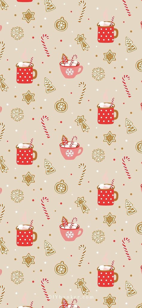 Christmas Whatsapp Wallpaper, Christmas Astetic Wallpaper, Cute Christmas Pattern Wallpaper, Cute Cartoon Christmas Wallpaper, Winter Aesthetic Wallpapers, Winter Wallpaper For Iphone, Christmas Aestethic Wallpaper, Christmas Astethic Wallpaper Iphone, Hot Chocolate Background