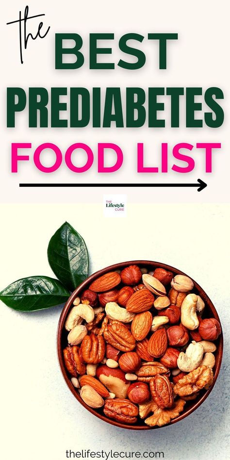 THE BEST PREDIABETES FOOD LIST// Prediabetic Diet Food Lists, Reverse Prediabetes, High Cholesterol Diet, Fruit For Diabetics, Prediabetic Diet, Healthy Recipes For Diabetics, High Protein Low Carb Recipes, Dash Diet, Health Dinner Recipes