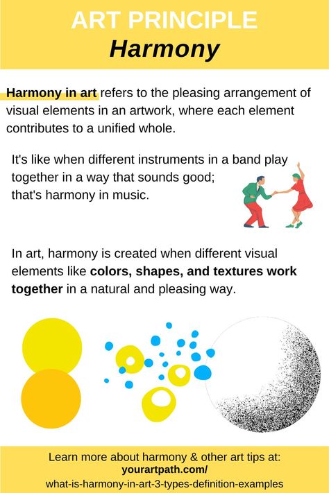 What is Harmony in Art? 3 Types, Definition, Examples - YourArtPath Principles Of Design Contrast Examples, Harmony Definition, Harmony Design Principle, Principles Of Design Harmony, Harmony In Art, Harmony Drawing, Unity In Art, Architectural Drafting, Art Definition