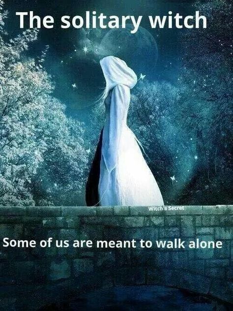 Visit the post for more. Solitary Witch, Which Witch, Witch Quotes, Eclectic Witch, Hedge Witch, Wicca Witchcraft, Pagan Witch, Walk Alone, White Witch