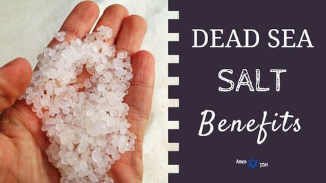 Find out EXACTLY what health benefits do Dead Sea salts & minerals have for your skin... and most importantly - should you try using it or not? Dead Sea Salt Benefits, Sea Salt Skin Care, Sea Salt Spiritual Uses, Bile Salts Benefits Of, Health Benefits Of Sea Moss, Dead Sea Salt Scrub, Sea Salt Scrubs, Dead Sea Mud, Spa Therapy