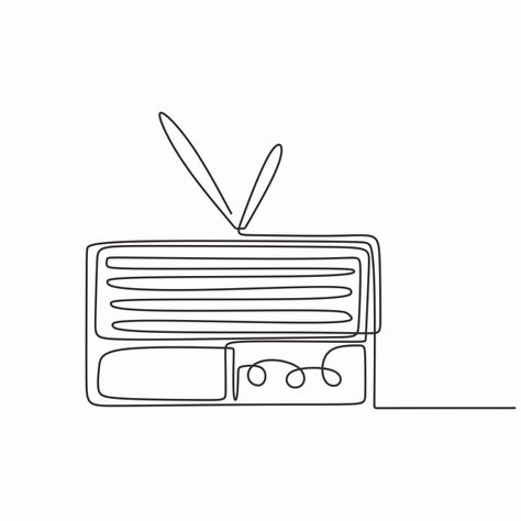 Radio Drawing, Old Radio, Drawing Png, Music Symbols, Single Line Drawing, City Drawing, Continuous Line Drawing, Old Radios, 3d Texture