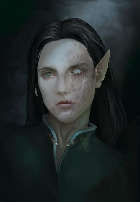 Elven Woman, Forest Elf, Fantasy Portraits, World Of Darkness, Face Characters, Dungeons And Dragons Homebrew, Fantasy Aesthetic, High Fantasy, One Shot