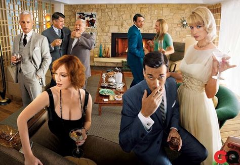 Happy Mad Men Day! John Slattery, Mad Men Party, Jessica Pare, Sofia Loren, Edward Norton, January Jones, Mad Men Fashion, Don Draper, Jon Hamm