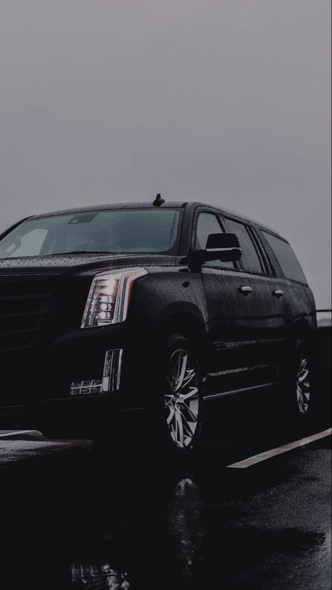 Escalade Aesthetic Car, Gmc Yukon Denali 2024, Cadillac Escalade Wallpaper, 2024 Cadillac Escalade, Black Cadillac Escalade Aesthetic, 2025 Cadillac Escalade, Mustang Car Aesthetic, 2022 Ford Mustang, Blacked Out Cadillac Escalade