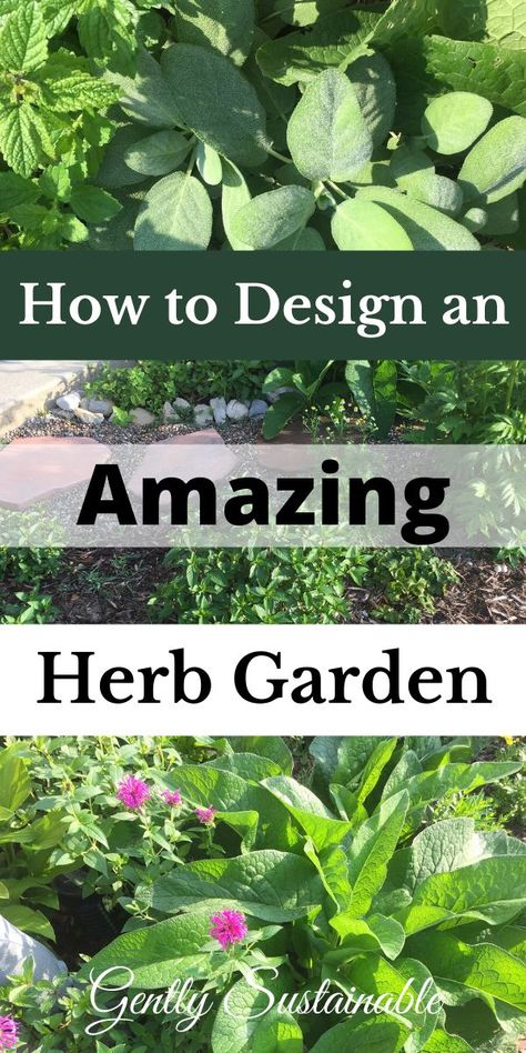 Check out how I took an ugly corner of my yard and created a beautiful and functional herb garden! You can do it too! #howtoplantherbgarden #howtogrowyourownherbs Herb Garden Design Layout, Herb Garden Layout, Outdoor Herb Garden, Diy Herb Garden, Herb Garden Design, Garden Design Layout, Perennial Herbs, Indoor Herb Garden, Healthy Garden