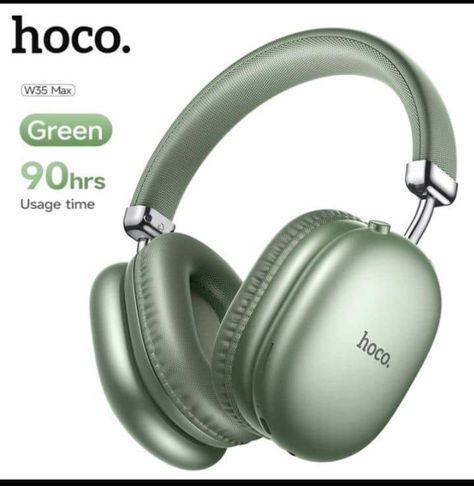 | HOCO W35 Max Wireless HiFi Music Headphone 42mm Coil Speaker Candy Color Bluetooth 5.3 Sport Earphone Support AUX/TF Card Mode Price 19€ Only 3 left Link 🔗 https://t.me/Digital_PRODUCTS11/20400 #headphones #hoco #earphone #music #speaker Music Speaker, Sport Earphones, Music Headphones, Wireless Headphones, Speaker, Headphones, Candy, Music, Green