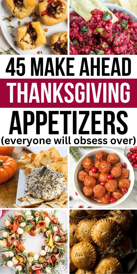 Easy make ahead appetizers for Thanksgiving! The best easy Thanksgiving appetizers make ahead simple, easy appetizers for a crowd make ahead appetizer recipes, make ahead appetizers for a crowd finger foods, thanksgiving app appetizer recipes, thanksgiving theme appetizers recipes, office thanksgiving potluck ideas easy, easy thanksgiving menu ideas appetizers, make ahead thanksgiving dishes appetizers, fun thanksgiving appetizers ideas appetizers, thanksgiving starters appetizer recipes. Turkey Dinner Thanksgiving, Tha Ksgiving Appetizer, Thanksgiving Dish To Pass Ideas, Food To Bring To Thanksgiving, Fun Thanksgiving Ideas Food, Easy Thanksgiving Foods, What To Take To Thanksgiving Dinner, Easy Thanksgiving Appetizers For A Crowd, Thanksgiving Potluck Appetizers