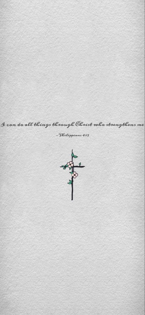 Christian wallpaper with Philippians quote and cross Phillipians 4:13 Wallpaper Iphone, Christian Iphone Wallpaper, Bible Quotes Wallpaper, Wallpaper Quotes, Bible Quotes, Iphone Wallpaper, Bible, Quotes