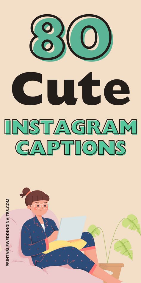 Looking for the perfect & cute Instagram captions to match your cute photos? Captions can make your posts more engaging and fun, adding that extra feel to your pictures. 

In this list, we’ve gathered over 80 cute Instagram captions that are perfect for any occasion. From sweet and playful to clever and charming, these captions will help you express yourself and make your posts stand out Home Captions Instagram, Cute Photo Captions, Cute Short Captions, Cute Captions For Instagram, Life Captions, Cute Captions, Clever Captions, Instagram Captions Clever, Perfect Cute