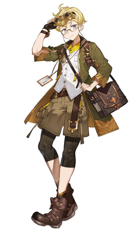 Tao Mongarten Art - Atelier Ryza 3: Alchemist of the End & the Secret Key Art Gallery Steampunk Clothing Male, Atelier Ryza, Secret Hideout, Key Art, Witch Fashion, Architecture Drawing Art, Concept Art Character, Keys Art, Steampunk Clothing