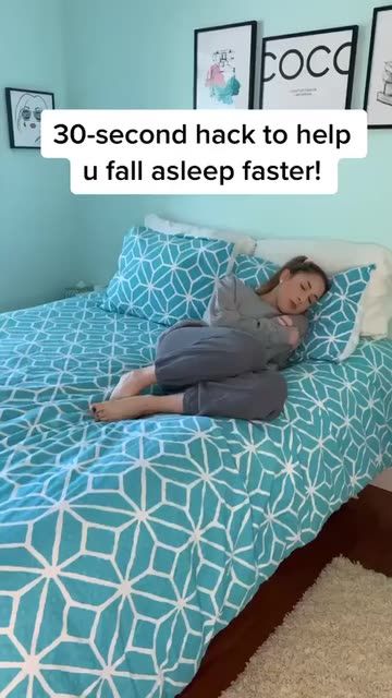 How To Fall Asleep Quickly, Ways To Fall Asleep, Sleeping Hacks, When You Cant Sleep, Ways To Sleep, How To Sleep Faster, Sleep Health, Sleep Help, Everyday Hacks