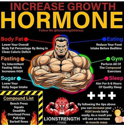 How To Increase Growth Hormone, Body Growth Tips, Growth Hormone Increase, Hgh Hormone, Libido Boost For Men, Aesthetic Physique, Height Growth, Gym Workout Planner, Winter Arc