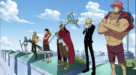 Enies Lobby, Straw Hats Pirates, One Piece Aesthetic, Watch One Piece, Good Anime Series, Straw Hat Pirates, Story Arc, Straw Hats, Crocodiles