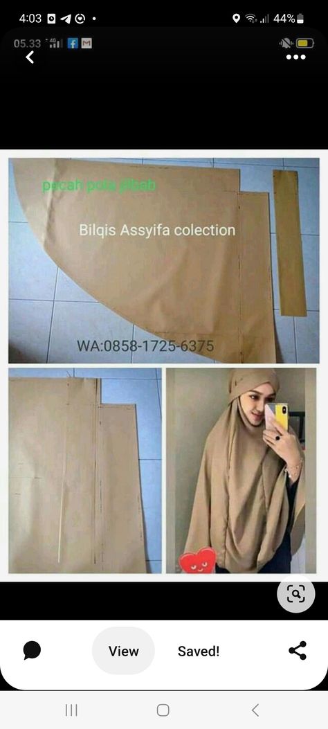 Pola French Khimar, Khimar Pattern, Pola Abaya, Pola Kupluk, Pola Topi, Abaya Pattern, French Khimar, Khimar Syar'i, Pashmina Hijab