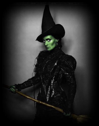 DIY Wizard of Oz Wicked Witch of the West Halloween Costume Idea 4 Elphaba Thropp, Broadway Wicked, The Witches Of Oz, Wicked Musical, Wicked Witch Of The West, Witch Of The West, Literary Characters, Witch Costumes, Idina Menzel