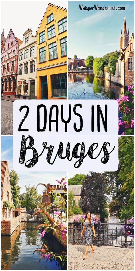 2 days in bruges | brugge travel guide | best things to do in bruges | bruges for a weekend | bruges itinerary | 48 h in bruges  | best places to visit in bruges belgium | bruges travel attractions | brugge belgium | explore bruges | best time to visit bruges | how many days in bruges | weekend trip to bruges | must see in brugge | two days in bruges | bruges in 2 days #brugge #bruges #belgium #brugesitinerary Brussels Belgium Travel, Belgium Bruges, Fairytale Town, Amsterdam Itinerary, Brugge Belgium, Visit Belgium, Belgium Chocolate, In Bruges, Eastern Europe Travel