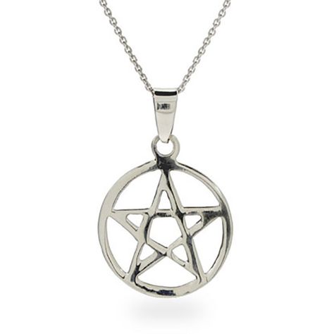 Sterling Silver Pentagram Pendant (160 SEK) ❤ liked on Polyvore featuring jewelry, pendants, necklaces, sterling silver pentagram pendant, sterling silver star charm, charm pendants, circular pendant and circle pendant Pentagram Jewelry, Pentagram Design, Mother Necklace Personalized, Pagan Necklace, Pentagram Necklace, Pentagram Pendant, Ear Climbers Earrings, Sterling Silver Charms, Jewelry Pendants