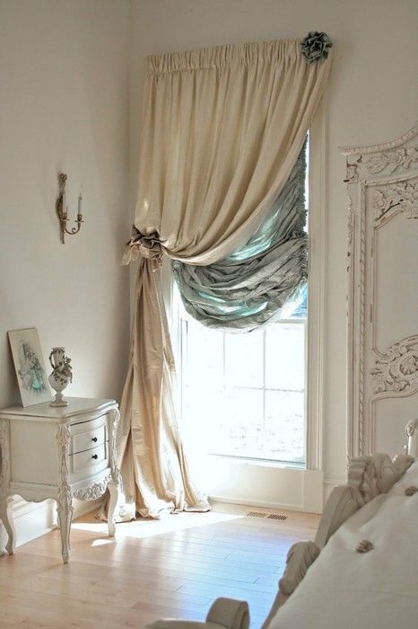 I will not be waiting for my future dream home to do this, you are looking at my new bedroom curtains Shabby Chic Romantico, Camera Shabby Chic, Rideaux Shabby Chic, Reka Bentuk Bilik Tidur, Shabby Chic Decorating, Hiasan Bilik Tidur, French Country Bedrooms, Romantic Shabby Chic, Decor Shabby Chic