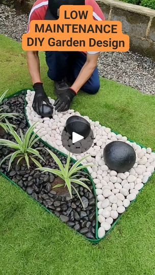 1.2M views · 20K reactions | Creative DIY Garden Design Ideas with Low Maintenance
#garden  #DIY #Gardening #landscape #stone #plants | Oliver Uriarte | Oliver Uriarte · Original audio Garden Pebble Ideas, Jasmine Fence, Pebble Landscaping Ideas, Rockery Garden Ideas, Easy Landscape Ideas, Pebble Landscape, Small Rock Garden Ideas, Rock Flower Beds, Stone Flower Beds