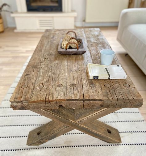 Reclaimed Barnwood Coffee Table Rustic Natural Coffee Table - Etsy Barnwood Coffee Table, Rustic Wooden Coffee Table, Coffee Table Wooden, Natural Coffee Table, Rectangle Coffee Table Wood, Coffee Table Rustic, Wood Coffee Table Rustic, Rustic Wood Decor, Barnwood Furniture