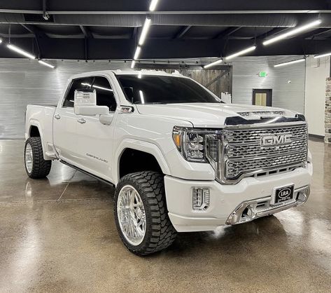 2020 Gmc Sierra Denali 2500hd Duramax Lifted, Lifted Dually Trucks, Lifted Dually, Denali Truck, Gmc Denali, Trucks Lifted Diesel, Chevrolet Silverado 2500hd, Dually Trucks, Future Trucks