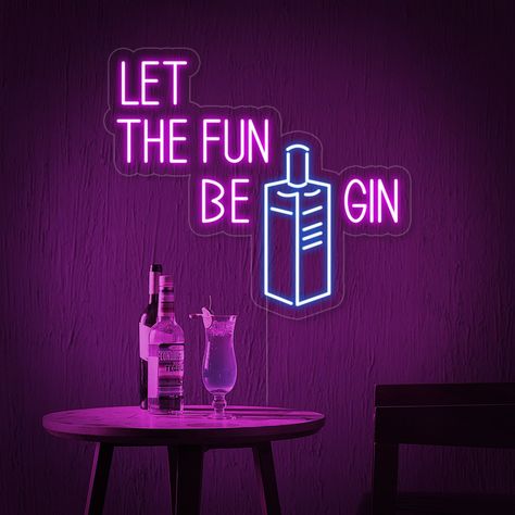 #NeonLightSigns #BrightIdeas #NeonSigns #BrightIdeas Alcohol Neon Sign, Fun Bar Signs, Bar Neon Lights, Bar With Neon Sign, Neon Bar Aesthetic, Neon Bar Design, Neon Lights Bar, Aesthetic Neon Signs, Neon Signs Aesthetic