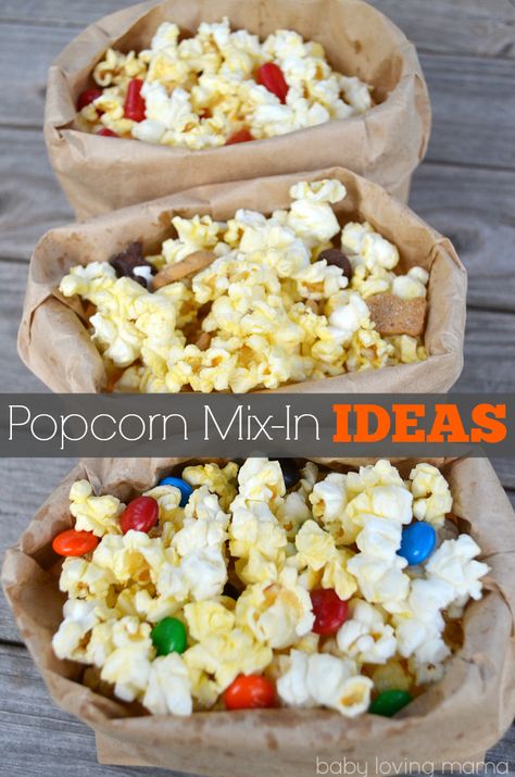 Popcorn Mix Recipes, Family Movie Night Snacks, Pop App, Movie Night Popcorn, Popcorn Mix, Movie Popcorn, Popcorn Treats, Homemade Soft Pretzels, Movie Night Snacks