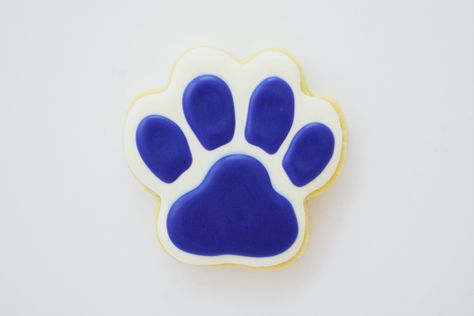 Southern Desserts, Home Bakery, Southern Home, Custom Cookies, Sugar Cookies Decorated, Hand Decorated, Sugar Cookies, Paw Print, Cookie Decorating