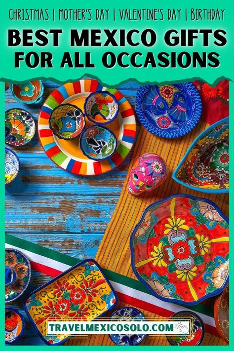 Have a Mexico obsessed friend or family member you need to buy a present for?! For those with a Mexico obsession, gift buying can be a challenge if you're not familiar with the country. I have lived in Mexico since 2018, and am here to help! Discover the best Mexican gifts for Christman, Mother's Day, Father's Day, Valentine's Day, Birthdays and more. Best Mexico Vacations, Travel Gift Basket, Mexico Vacation Destinations, Best Beaches In Mexico, Mexico Christmas, Ensenada Mexico, Mexico Gift, Mexico Map, Mexico Trip