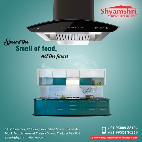 Guaranteed lowest price sale....!!!!! Shyamshri Kitchen House provides home appliances, what your home needs perfectly. Built in hob, chimney ,cook top and much more from top brands are always available at low cost. Order now and get delivered the best ever from Shyamshri Kitchen House. Place your order by calling us at 9500988104. Post Reference, Kitchen Chimney, Product Post, Kitchen Hoods, Home Needs, Social Media Design Graphics, Design Graphics, Creative Posters, Creative Ads