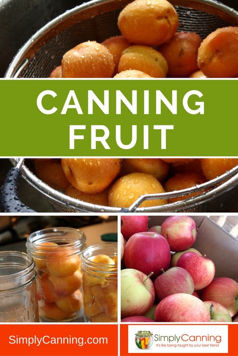 Fruit In Jars, Canning Fruit Recipes, Canning Applesauce, Canning Pears, Canning Apples, Easy Canning, Canned Pears, Canning Fruit, Home Canning Recipes