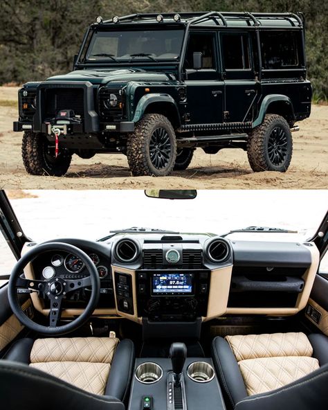 Land Rover Defender Expedition, Defender For Sale, Luxury Car Garage, Luxury Lifestyle Aesthetic, Jeep Camping, Top Luxury Cars, Luxury Car Interior, Land Rover Defender 110, Iron Ore