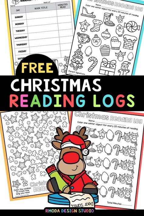 Share the Learning   The holiday season has arrived, bringing chilly nights and cozy corners perfect for curling up with a good book. For parents, teachers, homeschoolers, and educators, it’s the ideal time to bring in Christmas-themed reading logs as part of your winter activities. Why use them? Let’s explore how these logs can fuel a love... December Reading Log, December Reading, 3rd Grade Activities, Reading Incentives, Reading Charts, Christmas Reading, Reading Logs, Christmas Challenge, Reading Tracker