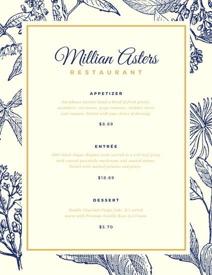 Customize 203+ Elegant Menu templates online - Canva – Canva Nyonya Design, Restaurant Menu Card, Fine Dining Menu, Restaurant Graphics, Menu Design Inspiration, Template Menu, Printable Menu Template, Menu Card Template, Menue Design