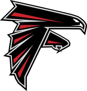 Atlanta Falcons Tattoo, Falcons Svg, Nfl Football Logos, Atlanta Falcons Svg, Falcons Logo, Atlanta Falcons Logo, Bible Verse Wall Decals, Car Bumper Stickers, Atlanta Hawks